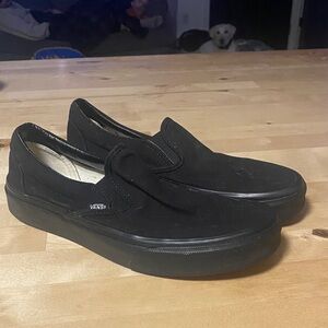 Vans Classic Black Slip-On Sneakers